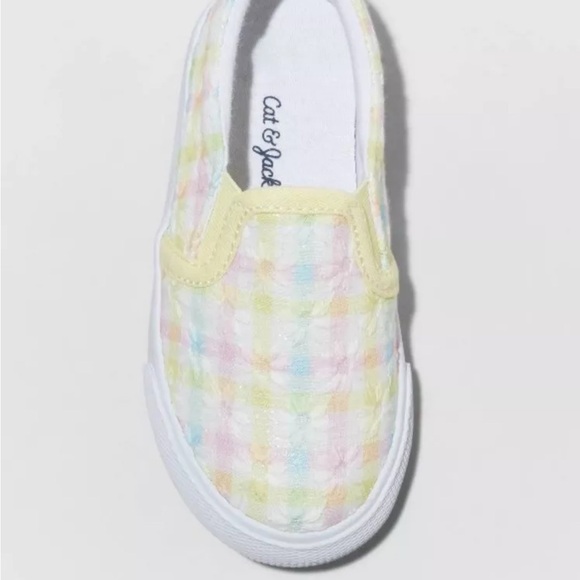 Plaid toddler sneakers - Picture 2 of 4